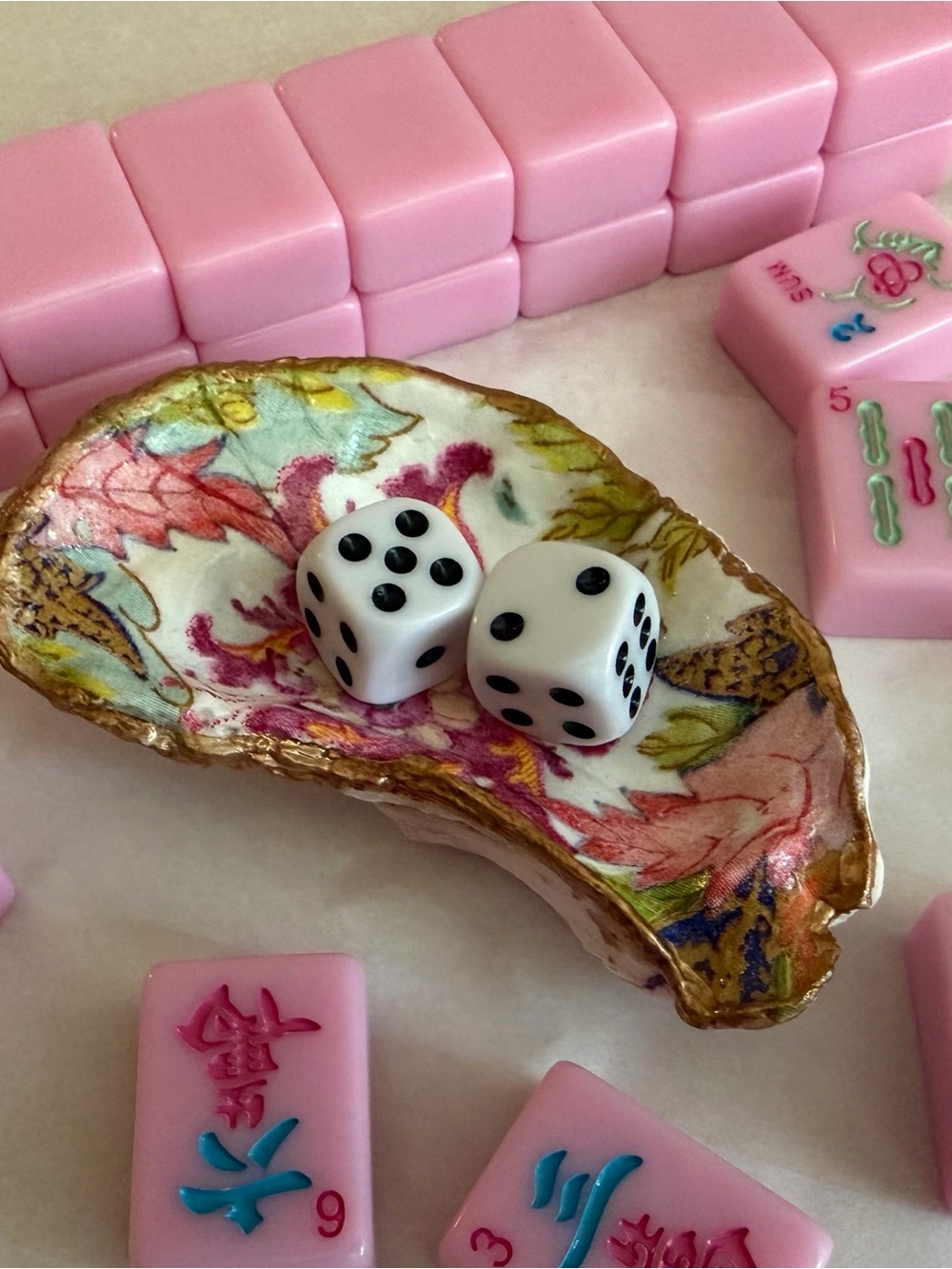 Mah Jong Dice Holder